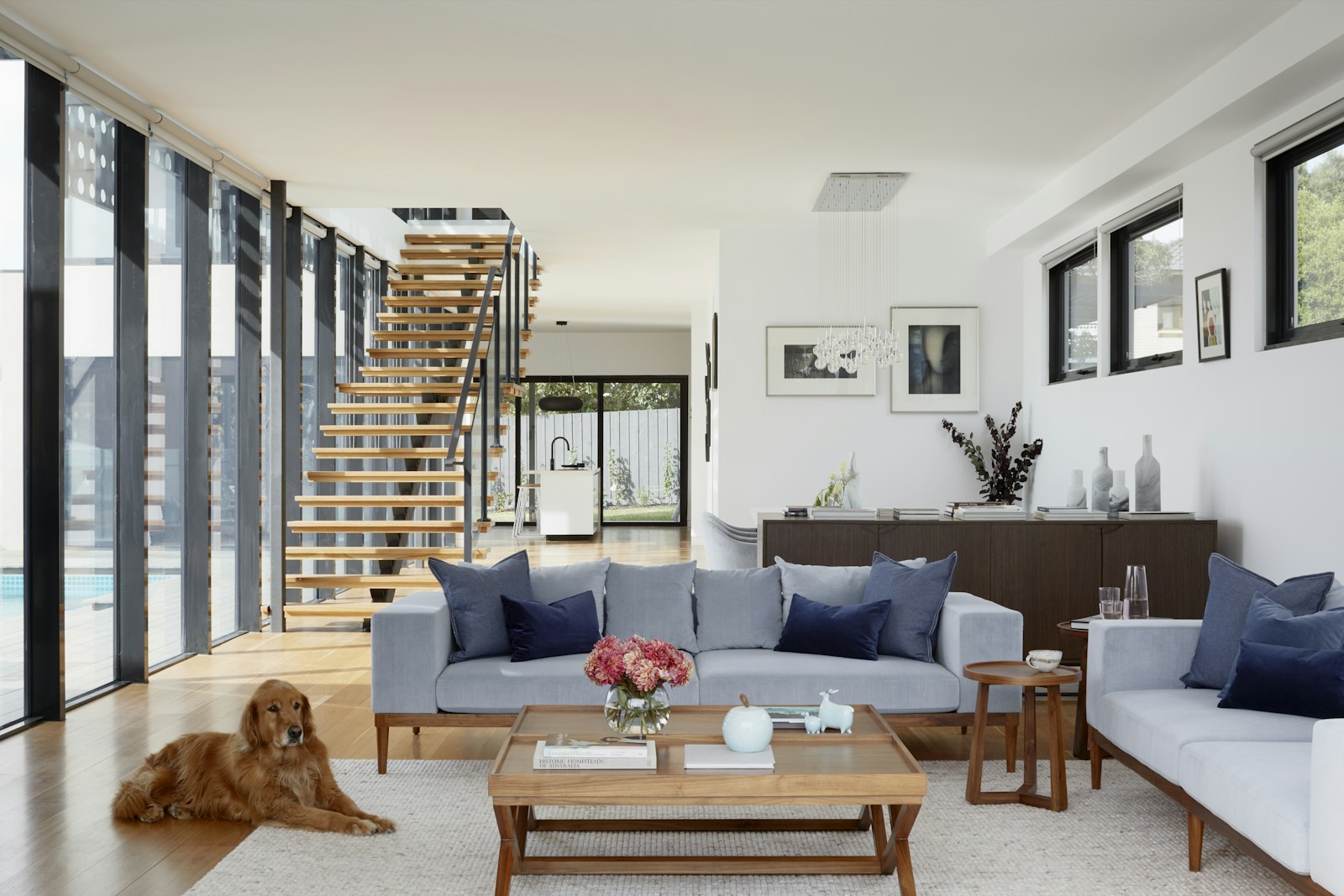 Photorealistic interior walkthrough of a custom home